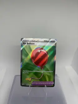 Pokemon TCG Air Balloon Full Art Ultra Rare Card 166/132 Mega Evolution - Image 1