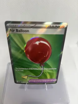 Pokemon TCG Air Balloon Full Art Ultra Rare Card 166/132 Mega Evolution - Image 2