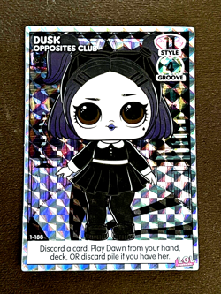 LOL Surprise! Dance Off #1-188 Dusk Opposites Club ULTRA Rare Card - Image 1