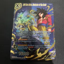 Dragon Ball Super Card Game - SS4 Son Goku, Protector of the Earth #BT11-034 SPR - Image 1