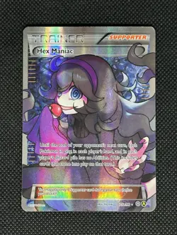 Pokemon Hex Maniac Full Art Rare Holo Card 75a/98 XY Promos Alternate Art - Image 1