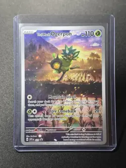 Teal Mask Ogerpon 123 Sv: Scarlet & Violet Promo Cards Holo - Image 1