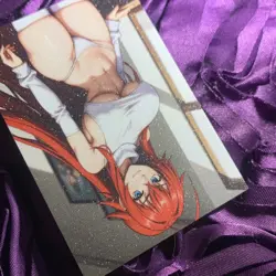 RIAS GREMORY HIGH SCHOOL DxD Halloween Goddess Girl Waifu Card White 1 - Image 3