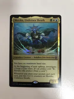 Morska Undersea Sleuth Foil MTG Magic the Gathering Card NM Near Mint MKC - Image 1