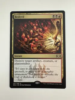 Bedevil MTG Magic the Gathering Card NM Near Mint RNA - Image 1