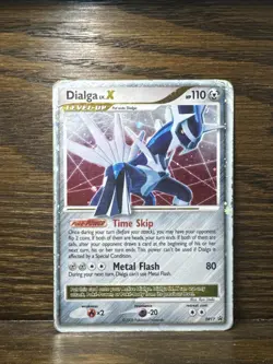 Pokemon Card - Dialga LV.X DP17 - Diamond and Pearl - Holo - HP/DMG - Image 1