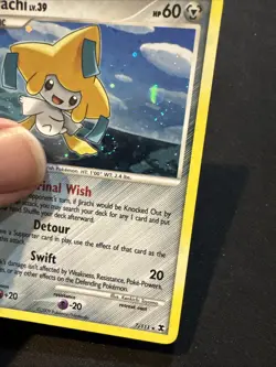 Pokemon Cards - Jirachi 7/111 - Rising Rivals - Holo - Swirl LP+ 🌀 - Image 1