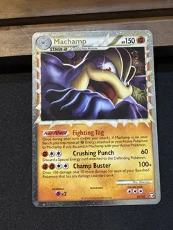 Pokemon Card - Machamp 85/102 - HS Triumphant - Holo - LP - Image 4