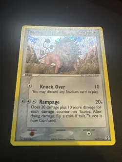 Pokemon Card - Tauros 16/112 - FireRed & LeafGreen - Holo - NM - Image 5