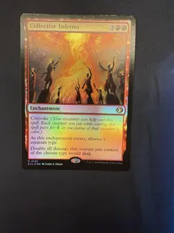 DDcards 🇨🇦 Mtg Magic The Gathering Lorwyn Eclipse Foil Collective Inferno - Image 1