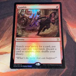 Gamble X1 Mtg Eternal Masters Nm Foil - Image 1