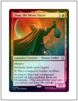 1x Zhao, the Moon Slayer, Foil, Avatar The Last Airbender, MTG NM - Image 1