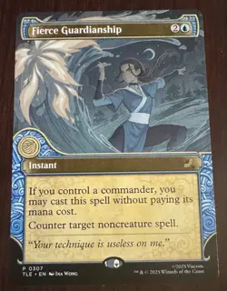 Fierce Guardianship (Showcase) Avatar: The Last Airbender: Eternal-Legal Regular - Image 1