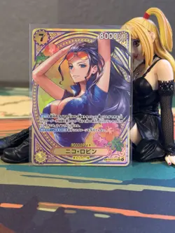 Nico Robin (SP Alt Art) EB03-055 SR One Piece Heroines Edition Near Mint - Image 2