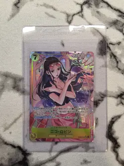 Nico Robin (Alt Art) EB03-055 SR ONE PIECE Heroines Edition Japanese Near Mint - Image 1