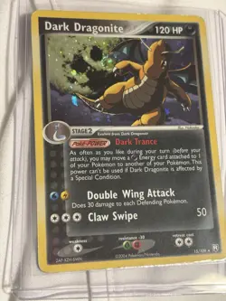Pokemon Dark Dragonite 120 HP EX Team Rocket Returns 15/109 Holo Rare Exclusive - Image 3