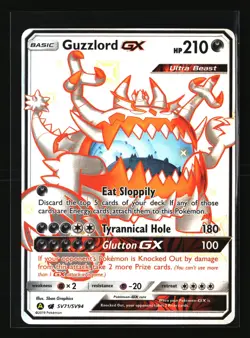 Pokemon GUZZLORD GX SV71/SV94 Shiny Vault (Hidden Fates) NM/Near Mint - Image 1