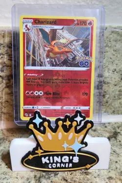Pokemon 3 Card Pokemon GO Reverse Holo Lot Venusaur/Charizard/Blastoise N/M - Image 3