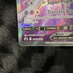 Pokemon TCG Cards Mewtwo V SWSH229 Full Art Black Star Promo Holo SEALED - Image 4