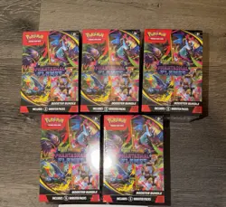Pokemon Phantasmal Flames Booster Bundle 5 LOT NEW - Image 1