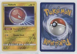 Voltorb Reverse Foil Pokemon Sun & Moon Celestial Storm #47 - Image 3