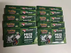 10x - Play! Pokemon Prize Pack Series 8 *SEALED* Promo Packs - Image 1
