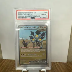 PSA 10 Pokemon TCG Sandy Shocks EX 250/182 Paradox Rift - Image 1