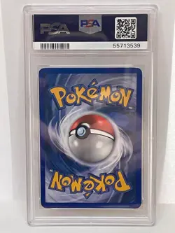 PSA 8 NM-MT Ampharos Holo Rare Pokemon TCG Unseen Forces 1/115 FART SWIRL - Image 2