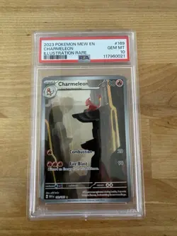 PSA 10 - Charmeleon Illustration Rare #169/165 Pokemon Scarlet & Violet 151 - Image 1