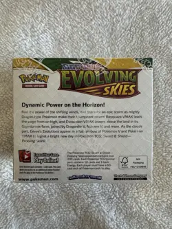 Pokemon Sword & Shield Evolving Skies Booster Box 36 Packs FACTORY - Image 3