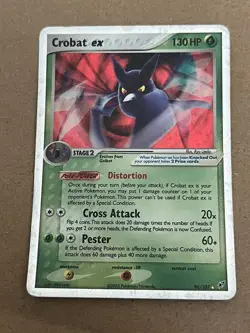 Crobat EX 96/017 Ex Hidden Legends 2005 Pokemon TCG - Image 1