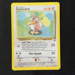 Farfetch'd 40/130 Base Set 2 Uncommon Pokemon 2000 WOTC Vintage English NM - Image 1