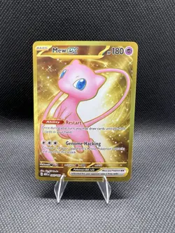 Pokemon Mew EX TCG 205/165 Sv: Scarlet & Violet 151 Holo Hyper Rare NM Condition - Image 1