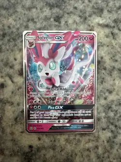 Pokemon TCG Sylveon GX 92a/145 Alt Art Promo Guardians Rising Sun and Moon - Image 1