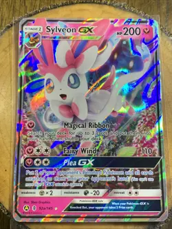 Pokemon TCG Sylveon GX 92a/145 Alt Art Promo Guardians Rising Sun and Moon NM - Image 1