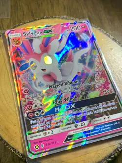 Pokemon TCG Sylveon GX 92a/145 Alt Art Promo Guardians Rising Sun and Moon NM - Image 2