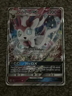 Sylveon GX 92a/145 Alt Art Promo- Guardians Rising Sun & Moon - Pokemon TCG - Image 1