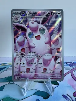 Wigglytuff 105/094 Illustration Rare Phantasmal Flames Pokemon Card NM/M - Image 1