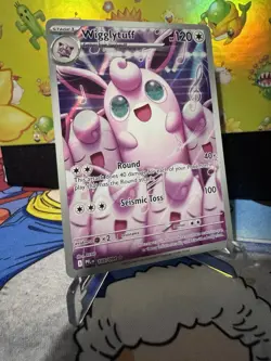 Wigglytuff - 105/094 - Illustration Rare - Phantasmal Flames - NM/M Pokemon Card - Image 1