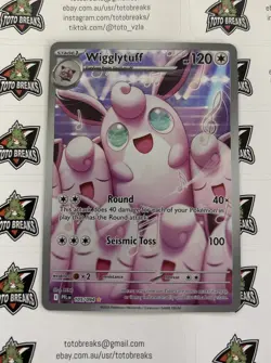 Wigglytuff - 105/094- Illustration Rare - Phantasmal Flames - Pokemon - NM/M - Image 1