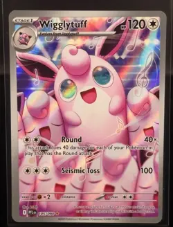 Wigglytuff - 105/094- Illustration Rare - Phantasmal Flames - Pokemon - NM/M -33 - Image 1