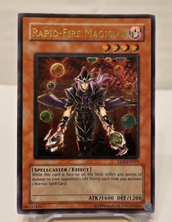 ULTIMATE Rare Rapid-Fire Magician EEN-EN019 Unlimited Yugioh 885 - Image 1