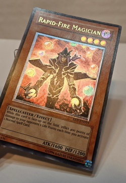 ULTIMATE Rare Rapid-Fire Magician EEN-EN019 Unlimited Yugioh 885 - Image 3