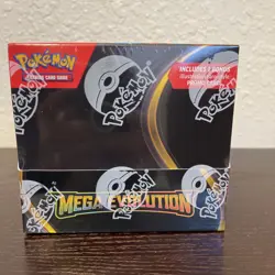 Pokemon TCG Mega Evolution Booster Display Box 36 Packs Factory Sealed New Promo - Image 1