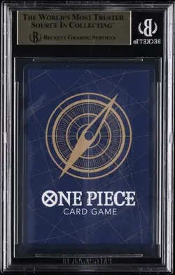 2025 ONE PIECE PROMOS JAPANESE PREMIUM COLLECTION #P110 MONKEY D. LUFFY P BGS 10 - Image 2