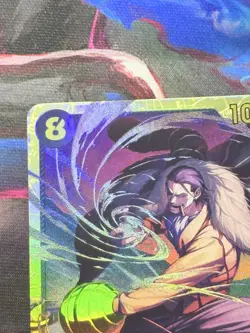 One Piece OP14-120 Crocodile SEC The Azure Sea's Seven Japanese Near Mint - Image 3