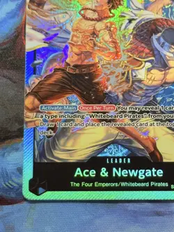 One Piece ST22-001 Ace & Newgate Leader Starter Deck 22 Foil English Near Mint - Image 5