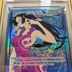 Boa Hancock SP EB-02 PSA 10 Gold Leader OP07 038 Extra Booster 25th RARE Low Pop - Image 4