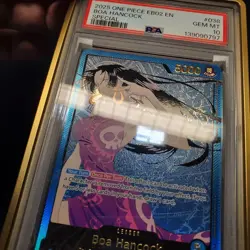 Boa Hancock SP EB-02 PSA 10 Gold Leader OP07 038 Extra Booster 25th RARE Low Pop - Image 5