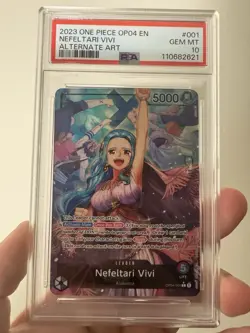 Nefeltari Vivi (001) (Alternate Art) OP04-001 Kingdoms of Intrigue Foil - Image 2